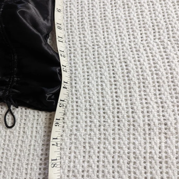 NWT NEW Body Rage Black Satin Lingerie Cropped Corset Bustier Women's Medium - Picture 8 of 8